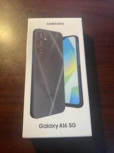 New T-Mobile Samsung Galaxy A16 5G 4GB RAM 128GB SM-A166U Blue Black - Zdjęcie 1 z 6