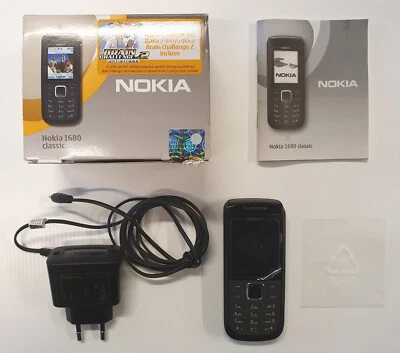 Collezionismo Vintage Hold Cellulare Nokia 1680 Classic Nero GPRS Eur Ita Usato - Immagine 1 di 4