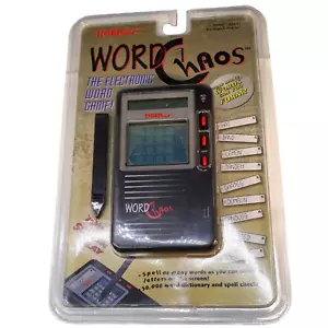 Tiger Electronics Word Chaos gioco palmare include penna stilo NUOVA SIGILLATA così com'è - Foto 1 di 8