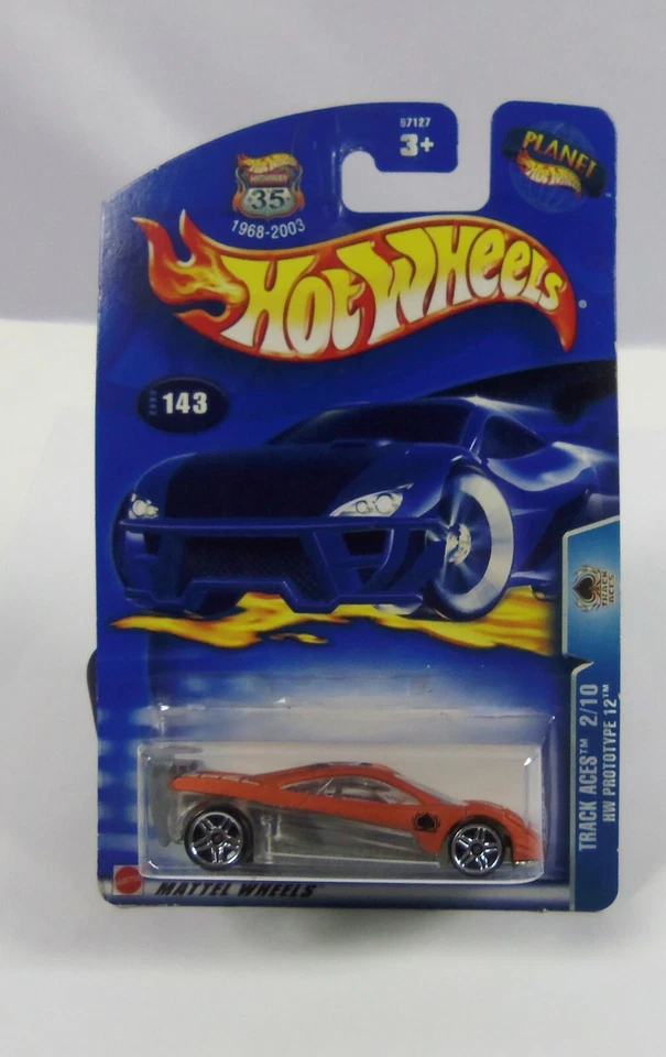 2003 Hot Wheels HW Prototype 12 Track Aces Series