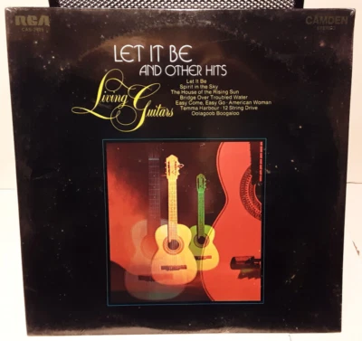 LiViNG GUiTARS LET IT BE & OTHER HiTS NEW SEALED 1970 ViNYL LP RECORD ALBUM RCA - Image 1 of 2