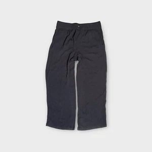 NEW PRANA WOMEN’S XL BLACK LIGHTWEIGHT WIDE LEG PALAZZO PANTS - Picture 1 of 5