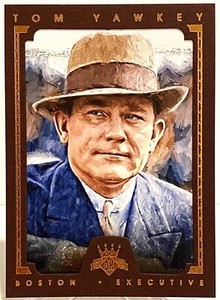 2016 Diamond Kings Baseball Bronze Framed #45 Tom Yawkey Boston Red Sox HOF