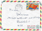 CONGO to USA AIRMAIL COVER 1973