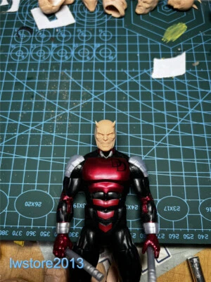 1:18 Angry Comics Solider Head Sculpt Carved For 3.75" Male Action Figure Body - Image 1 of 4