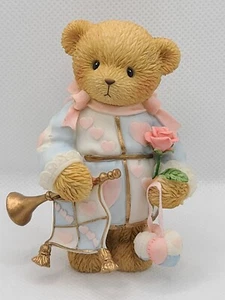 Cherished Teddies Bär Figur Our Love Is The Greatest Gift Junge Rosenhorn Neu im Karton - Bild 1 von 13