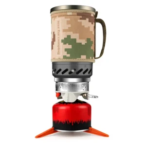 Campeak Jetboil Hiking Stove Camping Propane Cooking Portable Camp Burner - 1.4L - Bild 1 von 11