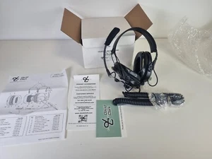 David Clark H9980 Headset-Mic Under-Helmet - Dual Ear - Picture 1 of 6