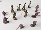 12 Soldaten Massefiguren Figuren Elastolin Lineol u.a. Bastler Defekt M-4643