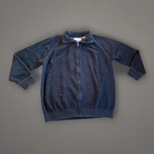 Weatherproof Vintage Zip Up Sweater Jacket, Plush Lined, Size XL Gray/Black Int. - Picture 1 of 3