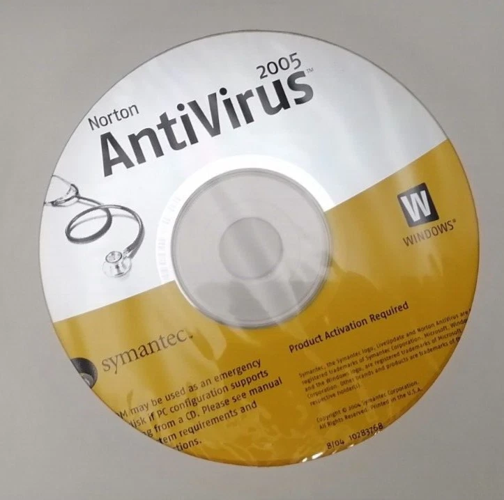 2005 Norton Antivirus Installation Media - Image 1 of 1