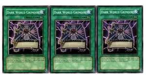 Yugioh - 3X Grimorio Mundo Oscuro - Común - Ilimitado - PTDN-EN062 - Casi Como Nuevo - Imagen 1 de 1