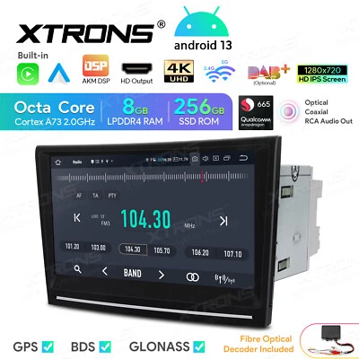 For Porsche Cayman 911 Boxster Android 13 256GB Car Play GPS Stereo Navi 4K HDMI - Image 1 of 4