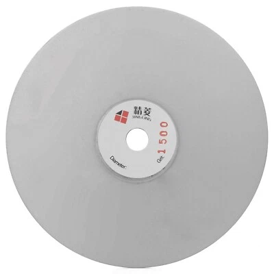 6" inch Diamond Grinding Disc Grit 1500 Flat Lap Disk Lapidary Tools for Stone - Image 1 of 4
