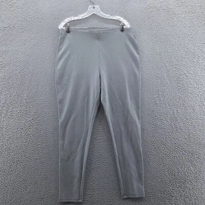 Chicos Women Mini Geo Print Ankle Legging 1 Size 12 Black White Mid Rise Pull On - Picture 1 of 14