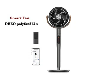 home SmartOscillating Pedestal Fans Wi-Fi/Voice Control 6Modes 8Speeds Adjustabl - Picture 1 of 16