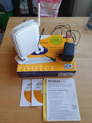 NETGEAR WGR614 V6 WLAN-Router Wifi - Bild 1 von 4