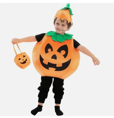 NEW Child Pumpkin Costume from Spooktacular Creations - Small 5, 6, 7 years - Image 1 of 4