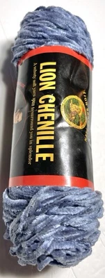 CHENILLE MARCA LEÃO. 1 peça. DENIM AZUL .I navio combinado. Veja detalhes - Imagem 1 de 3