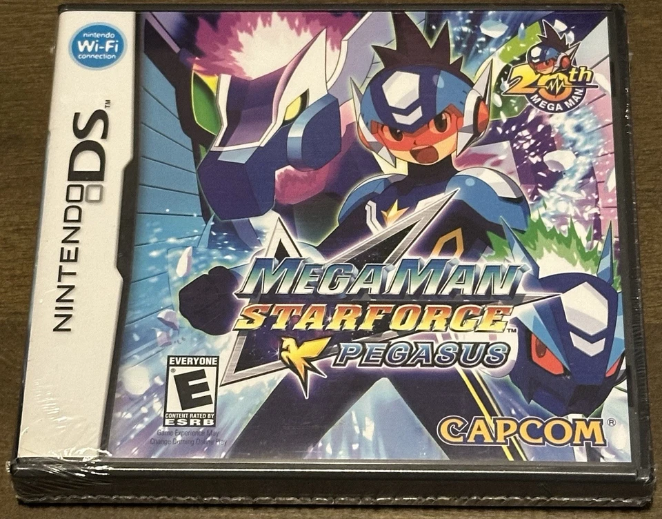 Mega Man Starforce Pegasus 任天堂 DS 全新原厂封装美国版干净 — 第 1/4 张图片