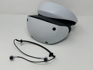 PlayStation VR 2 CFI-ZVR1 Headset Only with Ear Buds Tested Working - Picture 1 of 11