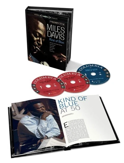 Miles Davis - Kind Of Blue 2 CD 1 DVD Hardcover Book
