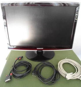 Samsung SyncMaster T220 Monitor 22" risoluzione 1680 x 1050 ingressi VGA DVI - Photo 1/17