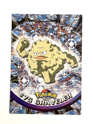 Graveler #75 Blue Label First Edition 🔥 Topps Pokemon 1999 - Good Condition - Image 1 of 2