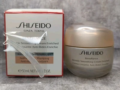 Shiseido Benefiance Wrinkle Smoothing Cream Enriched 1.7oz/50ml  - Image 1 of 3