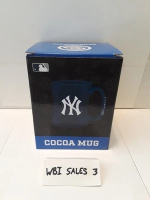 New York Yankees Cocoa/Coffee Mug New In Box Embossed Logo - Image 1 of 4