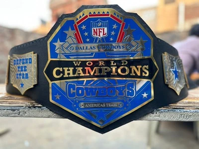 Cinturón Campeón Mundial Dallas Cowboys NFL Superbowl Championship Adulto tamaño 2mm Foto 1 de 4