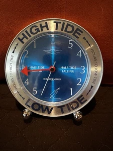 Howard Miller Tide Mate III High Low Tide Table Quartz Clock AA Battery - Picture 1 of 4