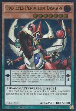 YuGiOh Odd-Eyes Pendulum Dragon (V.2) DUEA-EN004 Ultimate Rare Englisch NM unl. - Bild 1 von 2