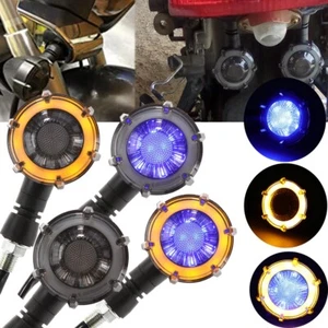 For Honda Shadow VT750 VT1100 Bullet Motorcycle LED Turn Signals Blinker Lights - Picture 1 of 12