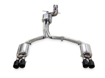 Escape cuádruple salida AWE Touring Edition negro diamante para Audi A6 Quattro 16-18 Foto 1 de 4