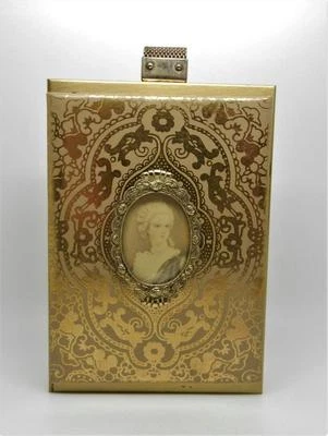 BOLSO DE COLECCIÓN TONO DORADO LLEVAR TODO ESTUCHE COMPACTO - HALLAZGO MUY RARO - LB-C1506 Foto 1 de 4