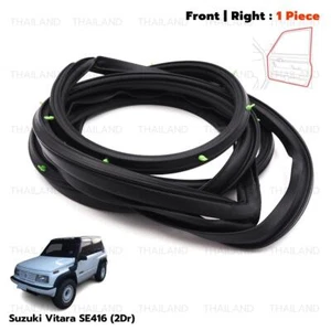 Front Right Weatherstrip Door Rubber Seal Fits Suzuki 2 Dr Vitara 1989 - 1999 - Foto 1 di 10