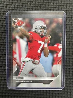 CJ Stroud 2022 Bowman Next SP Rookie RC #13 Ohio State Buckeyes Topps Now - Image 1 of 3