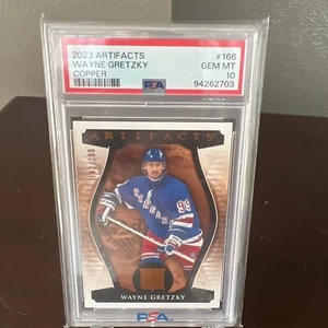 2023-24 Wayne Gretzky Upper Deck Artifacts Copper /299 #166 PoP 2 - Picture 1 of 5