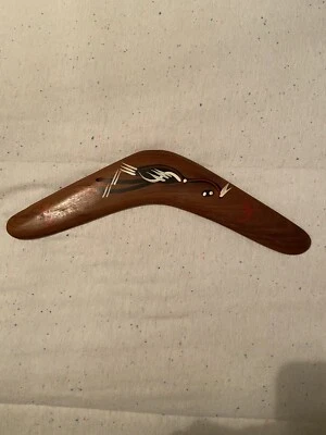 Genuine Returning Boomerang Handcrafted In Australia By Aboriginals 12” - Image 1 of 4