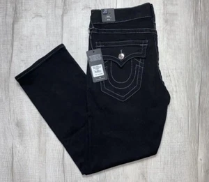 Pantalones de mezclilla rectos relajados True Religion para hombre talla 32x32 Ricky Flap SN - Imagen 1 de 10