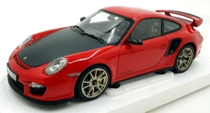 Minichamps 1/18 Scale Diecast 021 00 30B - Porsche 911 GT2 RS - Red - Picture 1 of 5