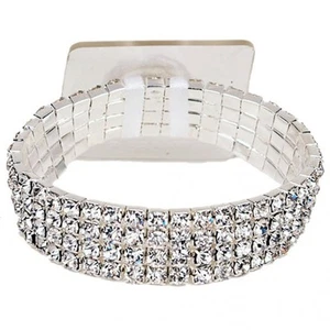 ROCK CANDY BRACLET-DAZZLE BRIDAL WEDDING CORSAGE SMITHERS OASIS SKU 62415 - Picture 1 of 2
