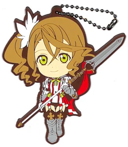 Tales of Zestiria Keychain Mascot Charm Rubber CraneKing Kyun Chara Alisha - Picture 1 of 4
