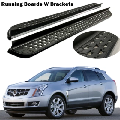 Fit For Cadillac SRX 2010-2016 Running Boards Side Steps Pedal Nerf Bars 2PCS — 第 1/4 张图片