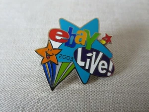 Ebay Live 2003 Orlando Florida Stern Emaille Reversnadel Back Neu Stars Flasche - Picture 1 of 3