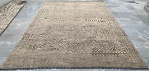 Vintage Handwoven Afghan Chobi Kilim Flatweave Area Rug 10x15 ft Free Ship - Picture 1 of 10