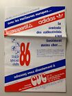 CATALOGUE CENTRALE DES COLLECTIVITES 1986 - LE COQ SPORTIF - ADIDAS