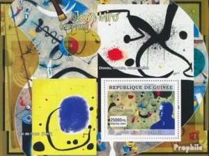 Guinea bloque 1298 (completa. edición) nuevo con goma original 2007 Miró - Imagen 1 de 1