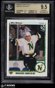 Mike Modano RC BGS 9.5: 1990-91 Upper Deck Rookie Card - Picture 1 of 3